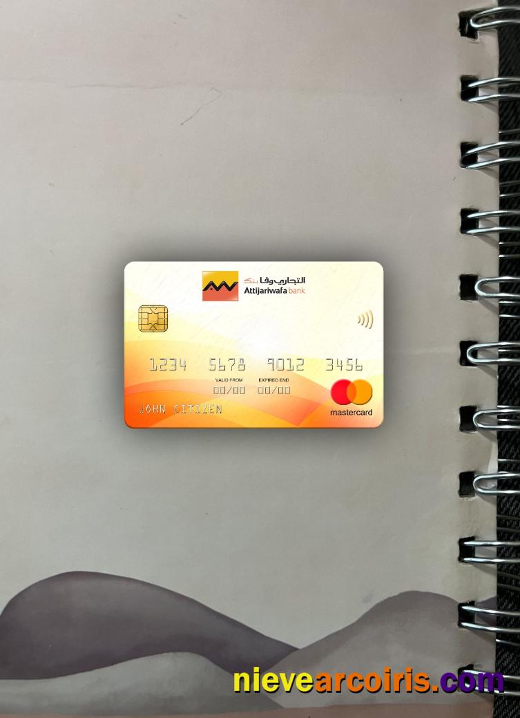 Senegal Attijariwafa Bank mastercard photolook